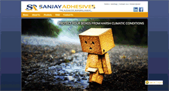 Desktop Screenshot of indianadhesive.com